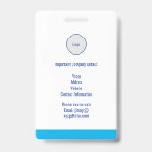 特殊イベントセキュリティフォトパス バッジ (裏面)