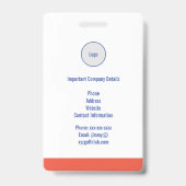 特殊イベントフォトIDバッジ バッジ (裏面)