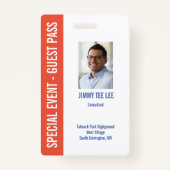 特殊イベントフォトIDバッジ バッジ (正面)