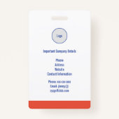 特殊イベントフォトIDバッジ バッジ (裏面)