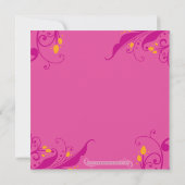 特殊イベント招待状:：円形ホタテ8SQ 招待状 (裏面)