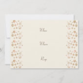 特殊イベント招待状 招待状 (裏面)