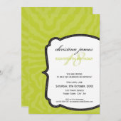 特殊イベント招待状:：絶妙ゼブラ11P 招待状 (正面/裏面)