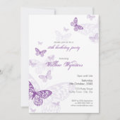 特殊イベント招待状::蝶3P 招待状 (正面)