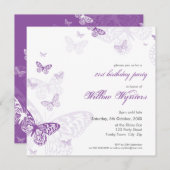 特殊イベント招待状::蝶3SQ 招待状 (正面/裏面)