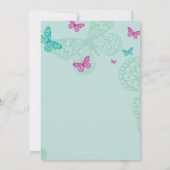 特殊イベント招待状::蝶5P 招待状 (裏面)