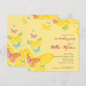 特殊イベント招待状:：蝶6SQ 招待状 (正面/裏面)