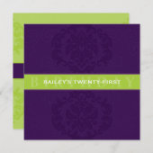 特殊イベント招待状:: finesse 10SQ 招待状 (正面/裏面)