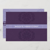 特殊イベント招待状:: finesse 3L 招待状 (正面/裏面)