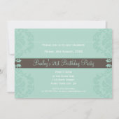 特殊イベント招待状:: finesse 7L 招待状 (裏面)