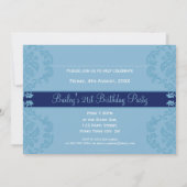 特殊イベント招待状:: finesse 8L 招待状 (裏面)