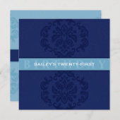 特殊イベント招待状:: finesse 8SQ 招待状 (正面/裏面)