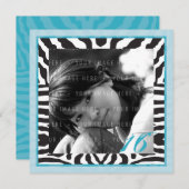 特殊イベント招待状:: zebra square 1SQ 招待状 (正面/裏面)