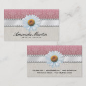 特殊イベント | クラシックピンク 名刺 (正面/裏面)