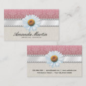特殊イベント | クラシックピンク 名刺 (正面/裏面)
