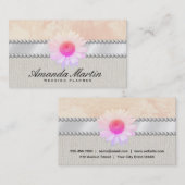 特殊イベント | 花エレガント 名刺 (正面/裏面)