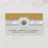 特殊イベント | 黄クラシック色 名刺 (裏面)