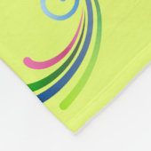 特殊スピリチュアル記号パターン3 フリースブランケット (角)