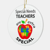 特殊ニーズ先生 セラミックオーナメント (左)