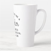 特殊パパ引用文デザイン カフェラテマグ (右)