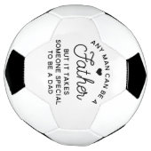 特殊パパ引用文デザイン サッカーボール (回転)