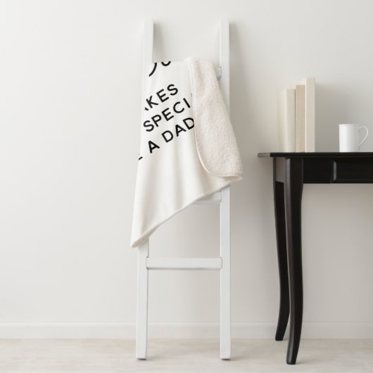 特殊パパ引用文デザイン シェルパブランケット (インサイチュ)