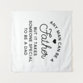 特殊パパ引用文デザイン タペストリー (正面(横))