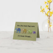 特殊パパ カード (黄色い花)