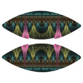 特殊ファンタジーパターン抽象芸術フラクカラフルトル アメリカンフットボール (パネル)