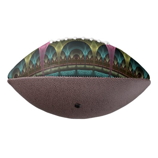 特殊ファンタジーパターン抽象芸術フラクカラフルトル アメリカンフットボール (回転270)