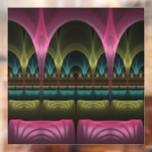 特殊ファンタジーパターン抽象芸術フラクカラフルトル ウィンドウサイン (シート2)