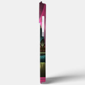 特殊ファンタジーパターン抽象芸術フラクカラフルトル Case-Mate iPhoneケース (裏面 / 左)