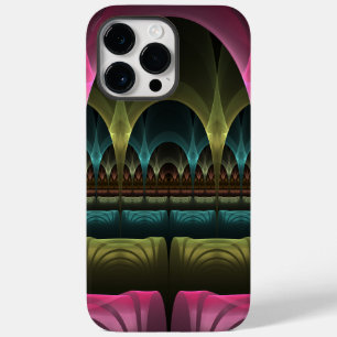 特殊ファンタジーパターン抽象芸術フラクカラフルトル Case-Mate iPhone 14 PRO MAXケース