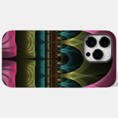 特殊ファンタジーパターン抽象芸術フラクカラフルトル Case-Mate iPhoneケース (裏面 (横))