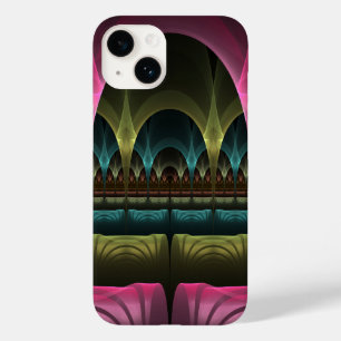 特殊ファンタジーパターン抽象芸術フラクカラフルトル Case-Mate iPhone 14ケース