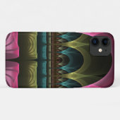 特殊ファンタジーパターン抽象芸術フラクカラフルトル Case-Mate iPhoneケース (裏面(横))