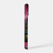 特殊ファンタジーパターン抽象芸術フラクカラフルトル iPhone 15ケース (右側面)