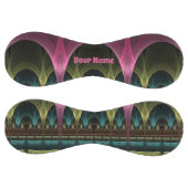 特殊ファンタジー抽象芸術カラフルフラクタルの自己名 ソフトボール (パネル)