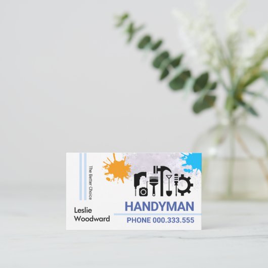 特殊フレーム用手押しツール 名刺 (スタンド正面)