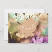 特殊フローラサンキューカード ノートカード (正面)