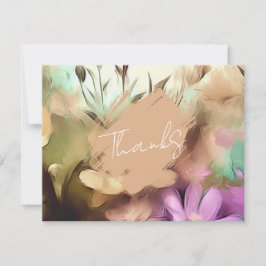 特殊フローラサンキューカード ノートカード