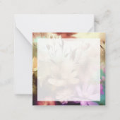 特殊フローラフォトノートカード ノートカード (裏面)