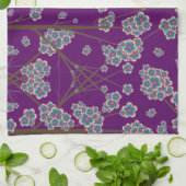 特殊ブランチアメジストキッチンタオル キッチンタオル (折り畳み)