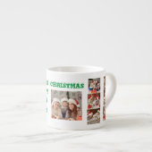 特殊マグおもしろいエクスプレッソフォトコラージレッド エスプレッソカップ (正面右)