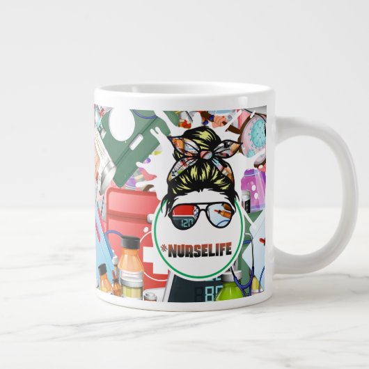 特殊マグカップ ジャンボコーヒーマグカップ (右)