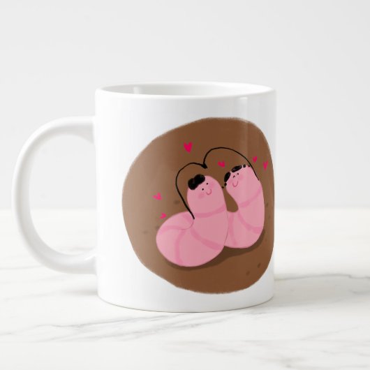 特殊マグカップ ジャンボコーヒーマグカップ (左)