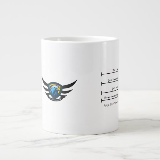 特殊マグカップ ジャンボコーヒーマグカップ (正面)