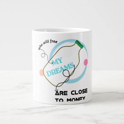 特殊マグカップ ジャンボコーヒーマグカップ (正面)