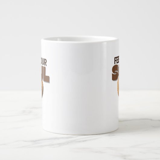 特殊マグカップ ジャンボコーヒーマグカップ (正面)