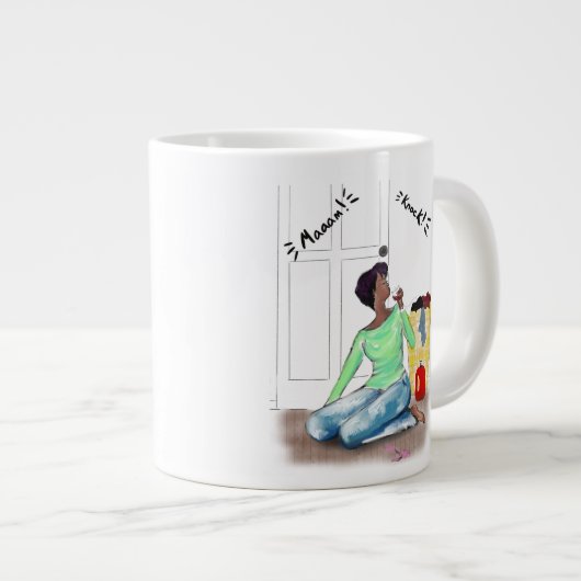 特殊マグ ジャンボコーヒーマグカップ (正面右)